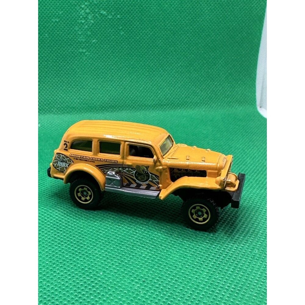 Matchbox 60th Anniversary MB783‎ Jungle Crawler Yellow 1:64 Loose Yellow Rims